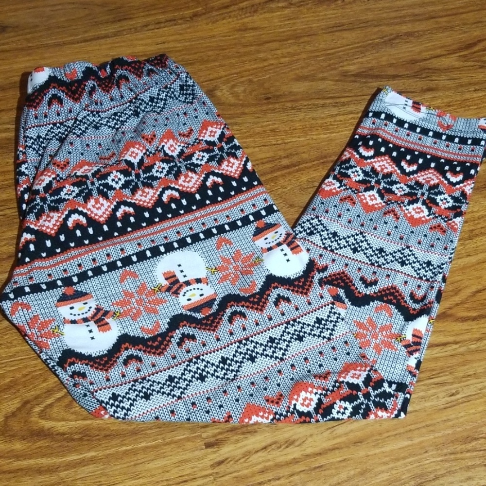 Cute‎ Snowman Leggings